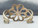 Glorious Vintage Native American Navajo Sterling Silver Huge Bracelet-Nativo Arts