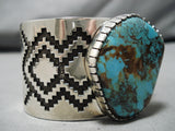 Native American One Of The Best Tommy Jackson Turquoise Sterling Silver Bracelet-Nativo Arts