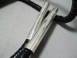 Newsworthy San Felipe Royston Turquoise Sterling Silver Bolo Native American-Nativo Arts