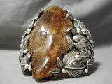 Best Real Authentic Amber Sterling Silver Native American Bracelet-Nativo Arts