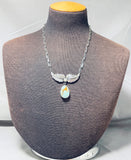 Jake Francosa San Felipe 8 Turquoise Sterling Silver Necklace-Nativo Arts