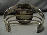 Impressive Vintage Navajo Turquoise Sterling Silver Native American Bracelet-Nativo Arts