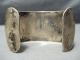 Incredible Huge Vintage Native American Navajo Royston Turquoise Sterling Silver Bracelet-Nativo Arts