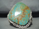 Best Vintage Native American Navajo Ben Begaye (d.) Turquoise Sterling Silver Bracelet-Nativo Arts