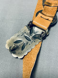 Important Vintage Native American Navajo Mary Cayanito Sterling Silver Concho Belt-Nativo Arts