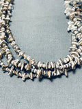 Native American Very Unique All Heishi Vintage Navajo Handmade Necklace-Nativo Arts