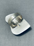 Astounding Vintage Native American Navajo Dry Creek Turquoise Sterling Silver Ring Signed-Nativo Arts