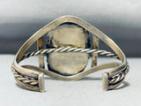 Native American One Of The Best Lone Mountain Turquoise Sterling Silver Bracelet-Nativo Arts