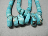 One Of The Best Vintage Native American Navajo Turquoise Jacla Pendant Old-Nativo Arts