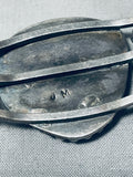 Museum Early Vintage Native American Navajo Royston Turquoise Sterling Silver Bracelet-Nativo Arts