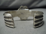 Quality Vintage Native American Navajo Royston Turquoise Sterling Silver Bracelet Cuff-Nativo Arts