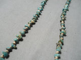 Amazing Vintage Navajo Turquoise Heishi Native American Necklace Old-Nativo Arts