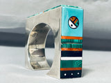 The Best Vintage Native American Navajo Malachite Turquoise Sterling Silver Bracelet-Nativo Arts