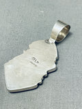 Native American Fascinating Vintage Santo Domingo 4 Sugulite Sterling Silver Pendant-Nativo Arts