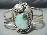 Tremendous Vintage Native American Navajo Royston Turquoise Sterling Silver Bracelet Old-Nativo Arts