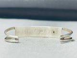 Elegant Vintage Native American Zuni Lapis Sterling Silver Bracelet-Nativo Arts