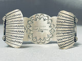 Tremendous San Felipe Signed Sterling Silver Coins Bracelet-Nativo Arts