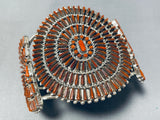 Best Needle Coral Native American Sterling Silver Bracelet-Nativo Arts