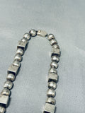 One Of The Most Unique Ever Vintage Southwest Sterling Silver Necklace-Nativo Arts