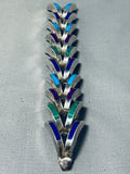 One Of The Best Ever Taxco Mexican Turquoise Sterling Silver Bracelet-Nativo Arts