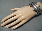 Tremendous Navajo Sterling Silver Bracelet Native American-Nativo Arts