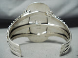 Eye-catching Navajo Honey Jasper Sterling Silver Bracelet Native American-Nativo Arts