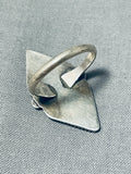 Important Vintage Native American Zuni Turquoise Sterling Silver Ring-Nativo Arts