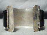 One Of Best Ever Large Wrist Vintage Native American Navajo Turquoise Sterling Silver Bracelet-Nativo Arts