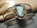Vintage Navajo Royston Turquoise Sterling Silver Native American Bracelet-Nativo Arts