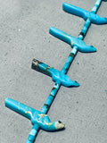 Native American One Of The Best Ever Vintage Santo Domingo Turquoise Sterling Silver Necklace-Nativo Arts