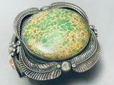 One Of The Best Vintage Native American Navajo Royston Turquoise Sterling Silver Bracelet-Nativo Arts