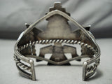 Best Vintage Native American Navajo Kachina Turquoise Sterling Silver Bracelet Old-Nativo Arts