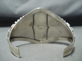 Stunning Navajo Damale Turquoise Sterling Silver Bracelet Native American-Nativo Arts