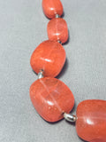 Gorgeous Vintage Southwest Strawberry Quartz Sterling Silver Necklace-Nativo Arts