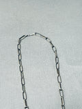 Extreme Intricacy Native American Navajo Turquoise Sterling Silver Bear Necklace-Nativo Arts