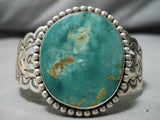 Huge Vintage Native American Navajo Royston Turquoise Sterling Silver Bracelet-Nativo Arts
