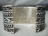 One Of The Best Native American Navajo Sunny Reeves Turquoise Sterling Silver Bracelet-Nativo Arts