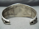 Ann Miller Vintage Native American Navajo Sleeping Beauty Turquoise Sterling Silver Bracelet-Nativo Arts