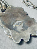 Rare Vintage Francisco Gomez Turquoise Sterling Silver Snake Necklace-Nativo Arts
