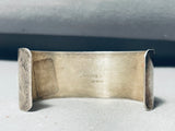 Very Unique Vintage Native American Navajo Possible Piano Key Sterling Silver Bracelet-Nativo Arts