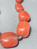 Gorgeous Vintage Southwest Strawberry Quartz Sterling Silver Necklace-Nativo Arts