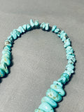 274 Grams Nugget Turquoise Vintage Native American Navajo Necklace-Nativo Arts