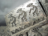 Best Robbie Becenti Vintage Native American Navajo Kokopelli Sterling Silver Concho Belt-Nativo Arts