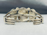 Wil Johnson Vintage Native American Navajo Spiny Oyster Sterling Silver Bracelet-Nativo Arts