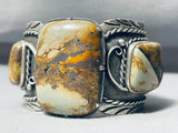One Of The Best Ever Vintage Native American Navajo Royston Turquoise Sterling Silver Bracelet-Nativo Arts