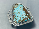 Best Jo Tso Native American Navajo #8 Turquoise Sterling Silver Bracelet-Nativo Arts