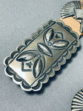 Important Vintage Native American Navajo Mary Cayanito Sterling Silver Concho Belt-Nativo Arts