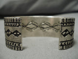 Amazing Vintage Native American Navajo Royston Turquoise Sterling Silver Bracelet Cuff-Nativo Arts