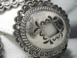 Women's Vintage Native American Navajo Sterling Silver White Belt Concho Belt-Nativo Arts