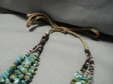 Superior Vintage Navajo Royston Turquoise Native American Necklace Old-Nativo Arts